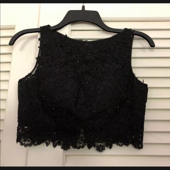 Sherri Hill Two Piece Chetah Print Prom Dress Size 0 - Picture 3 of 12